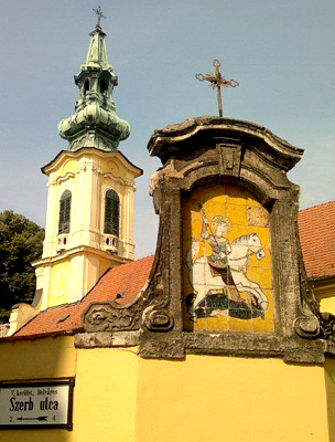 A Szerb utcai templom