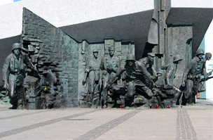 A varsói felkelés emlékműve, Lengyelország