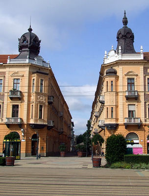 Debreceni utcarészlet