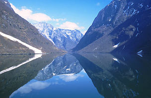 A Sogne-fjord havasan