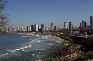 Tel-Aviv látképe