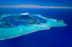 Bora Bora felülről
