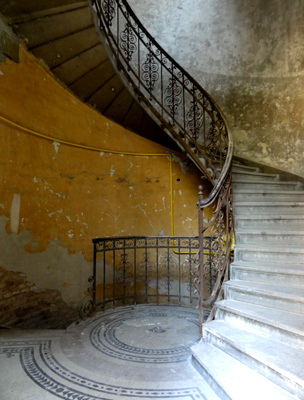 Lépcsőház az Emich-palotában