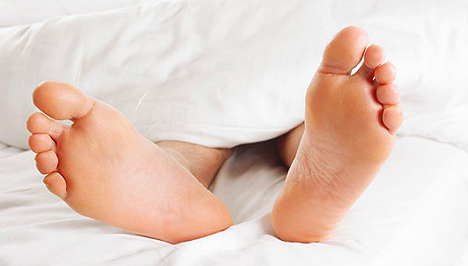 A dagadt láb házi kezelése
