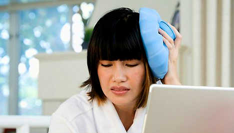 szemészeti számítógép károsítja a fejfájást)