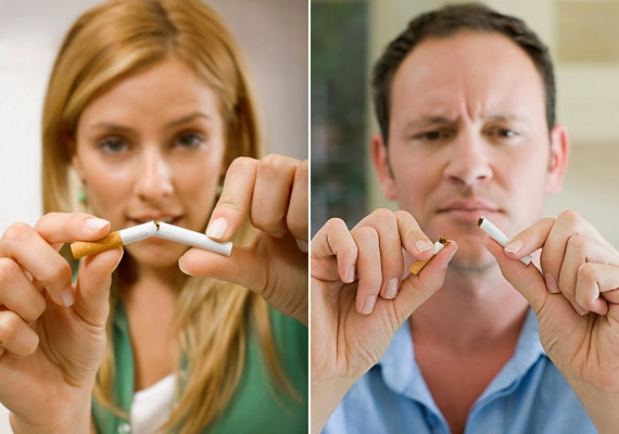
                        	Sokkal nagyobb valószínűséggel sikerül letenned a cigit, ha párod támogat az elhatározásodban, illetve, ha együtt szoktok le a dohányzásról.