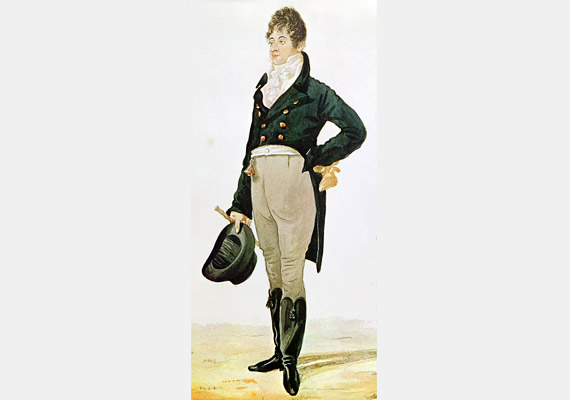 	Beau Brummel, a régensség korszakának - ekkor régenshercegként a későbbi IV. György uralkodott Nagy-Britanniában apja, III. György helyett - férfi divatdiktátora mintegy 40-szer mérette le magát a London szívében működő Berry Bros & Rudd nevű kereskedés mérlegén 1815 és 1822 között. Ez idő alatt 81 kilogrammról 69-re fogyott.
