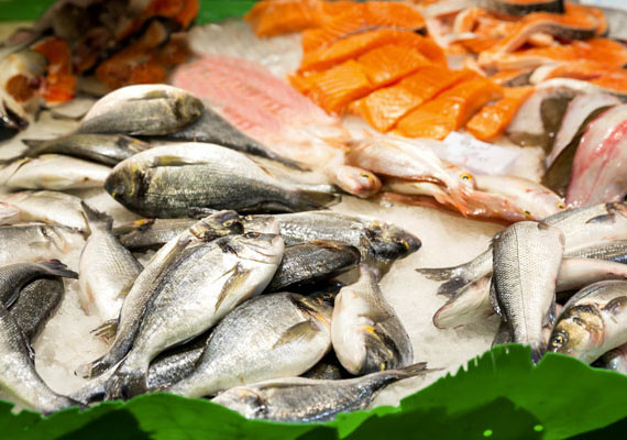 	A tengeri halakról és a tenger gyümölcseiről általánosságban elmondható, hogy remek jódforrást jelentenek. A sósvízi halfélék egyébként is beilleszthetők szinte bármilyen fogyókúrába, jódtartalmuk csak egy újabb ok a fogyasztásukra. Körülbelül 100 gramm, fehérjében és D-vitaminban is gazdag olajos tonhal például 17 mikrogramm jóddal gazdagítja szervezeted.