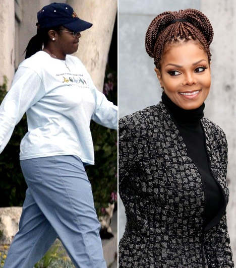  	Janet Jackson  	Michael Jackson húga jól ismeri a jojó-effektust. A jobb oldali 2014 elején Milánóban készült fotó tanúsága szerint azonban most épp nyerésre áll a plusz kilók ellen folytatot harcban.