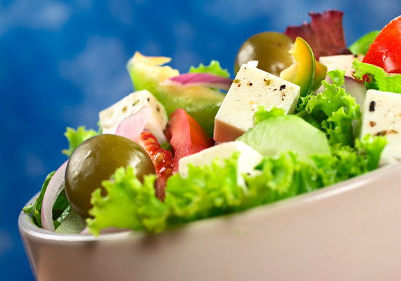 fogyókúrás saláta receptek