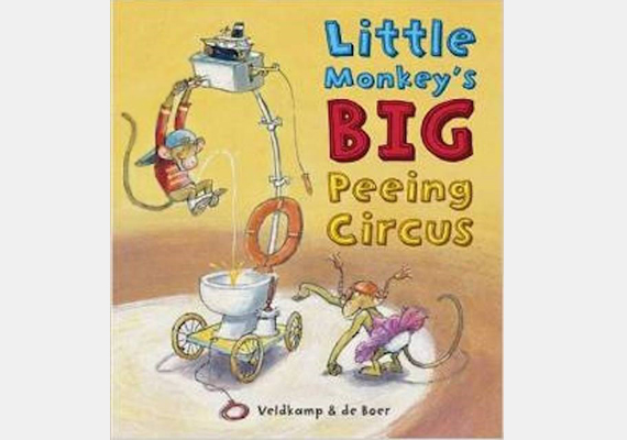 	Ha már kaki volt, jöjjön a pisi is: Little Monkey's Big Peeing Circus, azaz A kismajom nagy pisilőcirkusza. A sztori lényege, hogy egy fiú majom nagyon tehetségesen tud célba pisilni, de ez a lány majomnak nem sikerül. A könyv elmagyarázza a külső nemi különbségeket - végső soron ez a könyv sem értelmetlen.