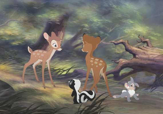 	Bambi minden idők egyik legnépszerűbb gyerekrajzfilmje - az elárvult őzgida története még a felnőtteknek is könnyet csal a szemébe.