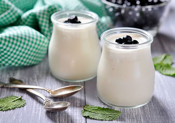 	A tejtermékek bevezetését érdemes savanyított finomságokkal kezdeni. Ilyen például a joghurt, ami fehérjét, kalciumot, B- és D-vitamint is tartalmaz, ezek pedig elengedhetetlenek az idegrendszer fejlődéséhez. A joghurtot dúsíthatod például áfonyával is, mert a bogyós gyümölcsök szintén jót tesznek az agynak.