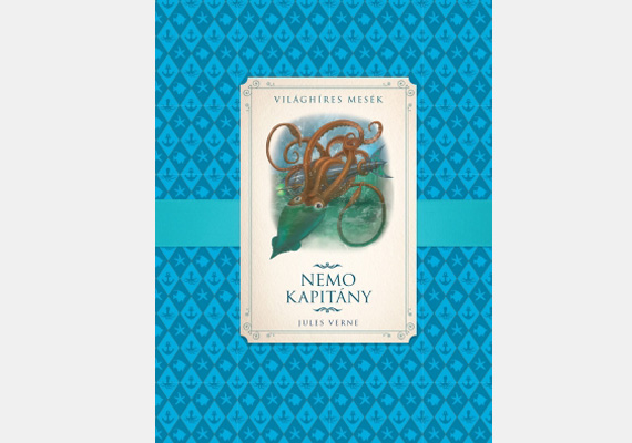 	Nemo kapitány	Nagyobbacska fiadat pedig meglepheted a szintén klasszikus Nemo kapitány című könyvvel. A történet szerint egy szörnyet üldöző vitorlásexpedíció tagjai a tengerbe zuhannak, de hála Nemo kapitánynak, a Nautilus tengeralattjáró parancsnokának, megmenekülnek. Ára 1290 forint.	Ventus Libro kiadó, 2013, szerző: Jules Verne