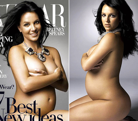 	Britney Spears új, visszafogott arcát szerette volna megmutatni a róla készült meztelen pocakos fotókkal, melyek 2006-ban jelentek meg a Harper's Bazaar címlapján és hasábjain. A barna hajszínváltással is a természetes kisugárzását kívánta erősíteni, illetve azt, hogy a képek üzenete nem a fedetlen test szexualitása, hanem az anyaság és a nőiség belülről fakadó szépsége.