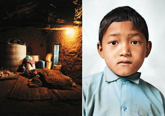 	Bikram a nepáli hegyekben él egy kőházban nagyszüleivel és számos rokonával. A kilencéves kisfiú mindkét szülőjét megölték a polgárháborúban.