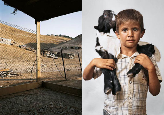 	A hatéves Bilal beduin családba született. Az otthonuk egy egyetlen helyiségből álló kunyhó, amit maguk építettek a ciszjordániai Wadi Abu Hindiben.