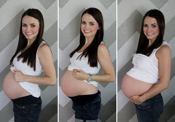 testsúlycsökkenés a 9 terhes héten)