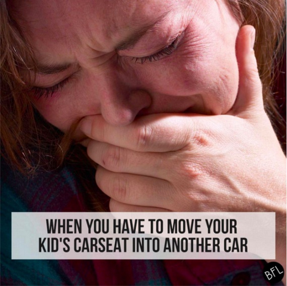 	Amikor át kell tenned a gyerekülést egy másik kocsiba...