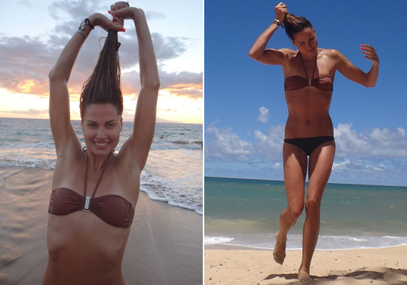 
                        	Jakabos Zsuzsanna bikinis fotókat töltött fel magáról a netre. A gyönyörű magyar úszónő olyan egzotikus helyeken is edzőtáborozott, mint Hawaai vagy Phuket.