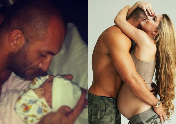 
                        	Berki Krisztián október 29-én apa lett. A botrányhős nem sokáig rejtegette kislányát, hétfőn már posztolt is egy fotót kevesebb mint egy hetes kislányáról.