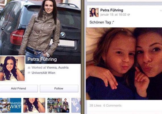	Hajdú Péter megdöbbentő dolgot közölt kedd hajnalban a Facebook-oldalán: egy idegen nő lopkodja a felesége közösségi oldalra kiposztolt fotóit, és azokat a saját neve alatt használja, mintha ő lenne Sarka Kata.
