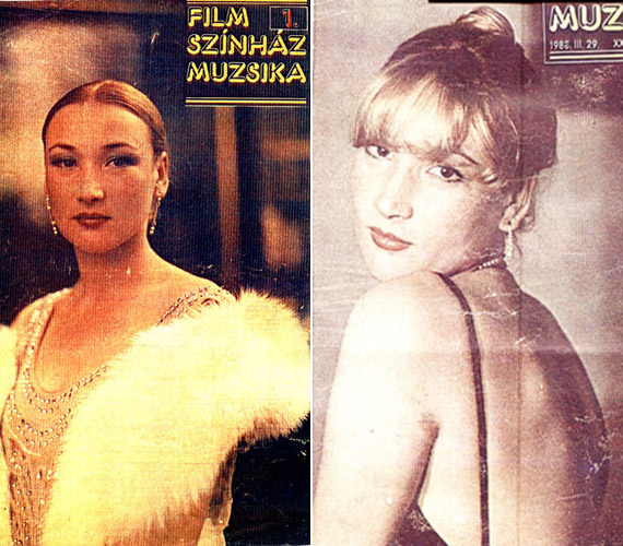 	A nyolcvanas években többször is szerepelt a Film-Színház-Muzsika címlapján.