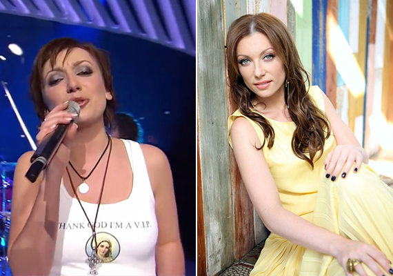 
                        	Rúzsa Magdi 2007-ben még mezítláb, farmerben és rövid hajjal énekelte az Aprócska blues című számot, ami a kilencedik helyre volt elég.