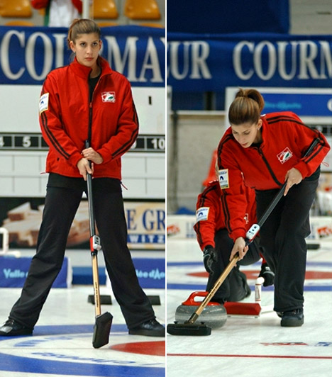  	Curling-bajnok  	Talán sokan nem tudják, de Béres Alexandra a fitnesz mellett a curling sportágban is szép sikereket ért el. 