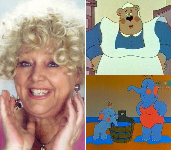 	Csala Zsuzsa szólaltatta meg az 1987 és 1984 között készült Kérem a következőt! című rajzfilmsorozatban Ursula nővért vagy az 1986-os Kíváncsi Fáncsiban Ormányosné Máriát, az elefántanyukát.