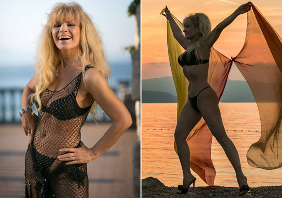 
                        	Bíró Ica a '80-as évek egyik legkeresettebb magyar modellje volt, de 58 évesen is gyakran kérik fel fotózásra - bátran vállalhatja őket még bikiniben is.