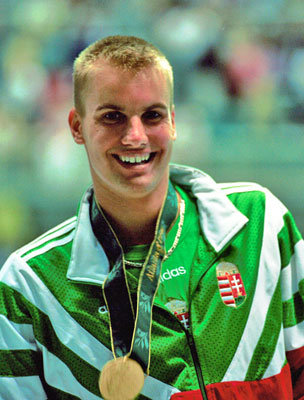 Czene Attila 1996-ban az atlantai olimpián