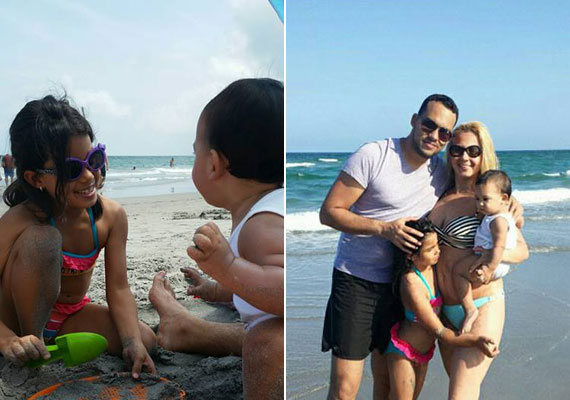 	Rendhagyó húsvét: Gombos Edina és családja hónapok óta Floridában él, így ezt az ünnepet is ott töltötték. A tojásfestés és a locsolkodás helyett a homokos strandon ünnepeltek.