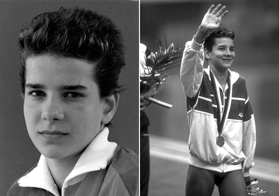 	14 évesen a szöuli olimpián a magyar csapat legfiatalabb versenyzőjeként utazott el. 100 méter háton ezüstérme szerzett, majd 200-on olimpiai és Európa-csúccsal lett bajnok. Fizimiskája miatt ekkor még kisfiús külseje volt.