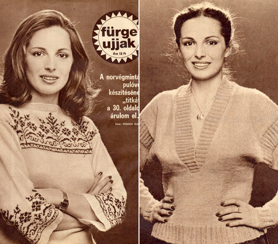 
                        	Fiatalon gyakran szerepelt az újságok címlapján. A Fürge Ujjak is szívesen kérte fel modellnek.