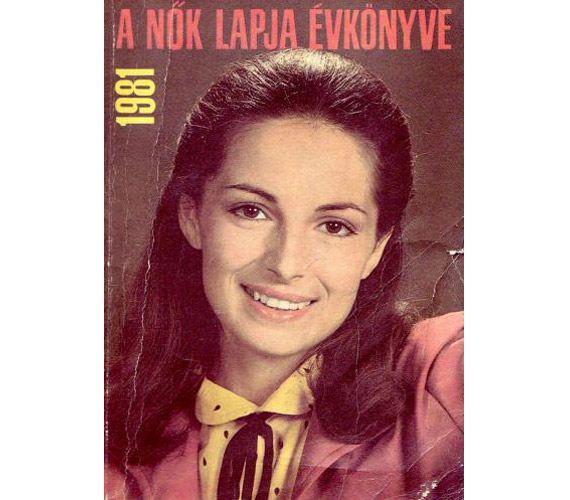 	A Nők Lapja 1981-es évkönyvének borítóján is Endrei Juditot találjuk.