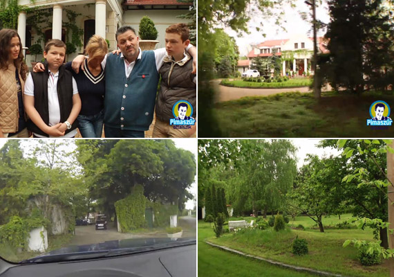 	Galambos Lajos feleségével és gyermekeikkel él az egykori Esterházy-birtokon, melyet gyönyörűen ápolt kert ölel körül. További képekért kattints ide »