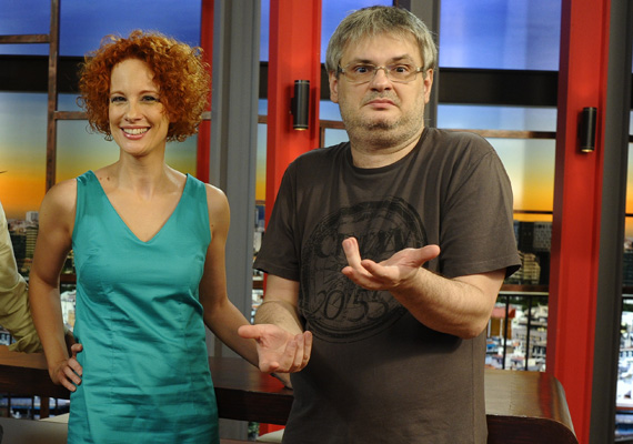 	2013 júniusában a Heti Hetes műsorvezetője helyettesítette Somogyi Zoltánt az RTL Klub reggeli műsorában. Már akkor is gömbölyödött kicsit a pocakja.