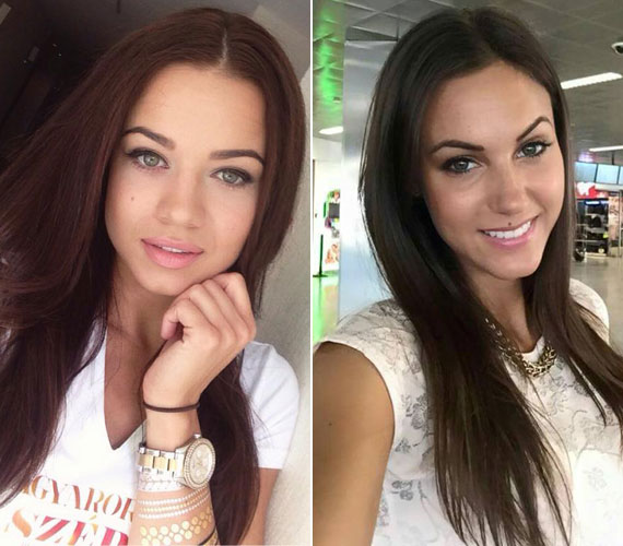 	Kiss Daniella, Magyarország Szépe és Nagy Nikoletta, a 2015-ös Miss Universe Hungary civilben. 
