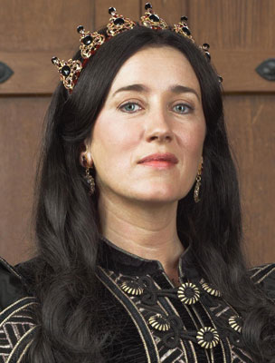 Aragóniai Katalin (Maria Doyle Kennedy) a Tudorok című sorozatban