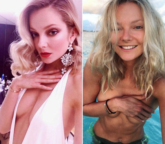 
                        	A világhírű magyar modell, Mihalik Enikő nem szégyenlős, alkalmi ruháiból sokszor majdnem kiesett a melle, míg 2015 őszén tengerparti nyaralásán teljesen fedetlen volt a felsőteste, mellőzte a bikinifelsőt.