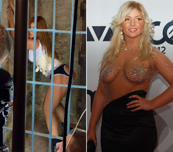 
                        	2012-ben Léber Barbara szexi ruhájában a Viva Cometen még csak a kebleit, 2015 októberében egy merész alsóban kerek hátsóját is megmutatta Tolvai Reni. Az erotikus hatású fotó a fiatal énekesnő Instagram-oldalára került fel Fire című videoklipjének forgatása apropójából. 