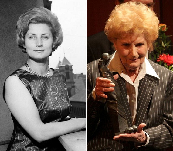 	Máthé Erzsi is az elsők között nyerte el 2000-ben a Nemzet Színésznője címet. A 89 éves színésznő pályafutása során több mint száz színházi előadásban szerepelt, a Kossuth-díjat 1985-ben kapta meg. Olyan emlékezetes filmekben is feltűnt, mint a Ház a sziklák alatt, a Szindbád vagy A herceg haladéka.