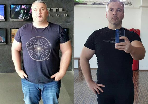 
                        	Az RTL Klub sztárja, Dombóvári István fél év alatt 35 kilót fogyott. Nemcsak a teste alakult át, lassan az arcára sem ismerünk rá.