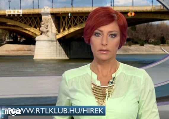	"Amit ma nem tudtunk megmutatni, azt holnap" - mondta Erős Antónia, miután csütörtök kora este kétszer is összeomlott az RTL Klub híradója.