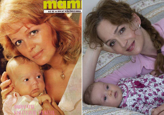 
                        	Tordai Teri és az 1976. június 18-án született Horváth Lili az az évi Ez a divat különszámának címlapján, valamint a 38 éves színésznő idén januárban született kislányával.