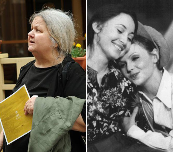 
                        	Pogány Judit szeptemberben lesz 71 éves. 1965-ben segédszínészként kezdte a pályát a kaposvári színházban, majd a teátrum egyik vezető színésznője lett - a képen Molnár Piroskával 1974-ben. Számtalan emlékezetes film-, színpadi és szinkronszerep kötődik a nevéhez.