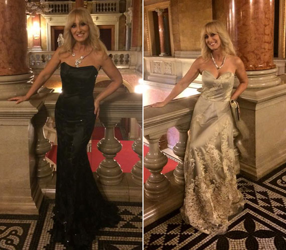 	Az 54 éves énekesnő bőven letagadhatna korából, karcsú és gyönyörű az Operaházban készült fotókon. 