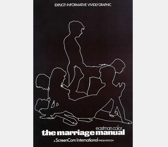 
                        	1970-ben a szexualitás nem volt mindennapos beszédtéma, a The Marriage Manual pajzán plakátja viszont meglehetősen szókimondónak bizonyult.