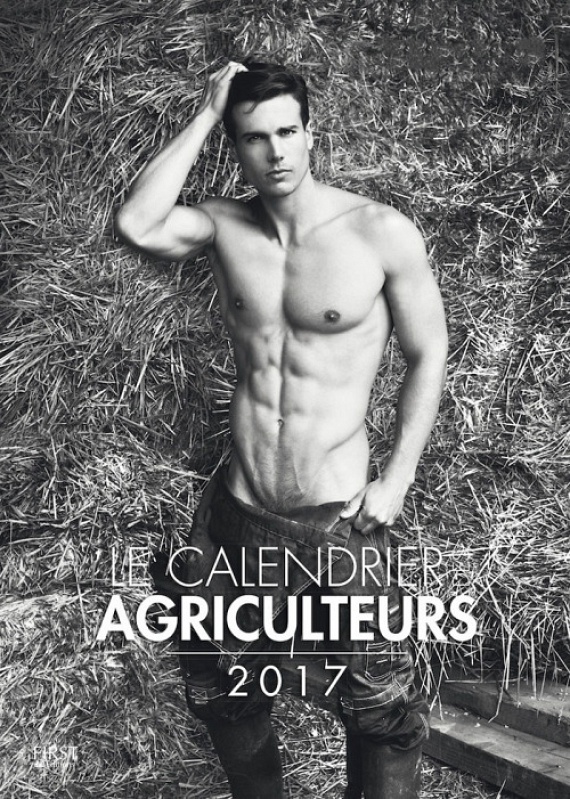 	Az oldalán azt írja, a naptár tisztelgés a farmerek szakmája előtt.